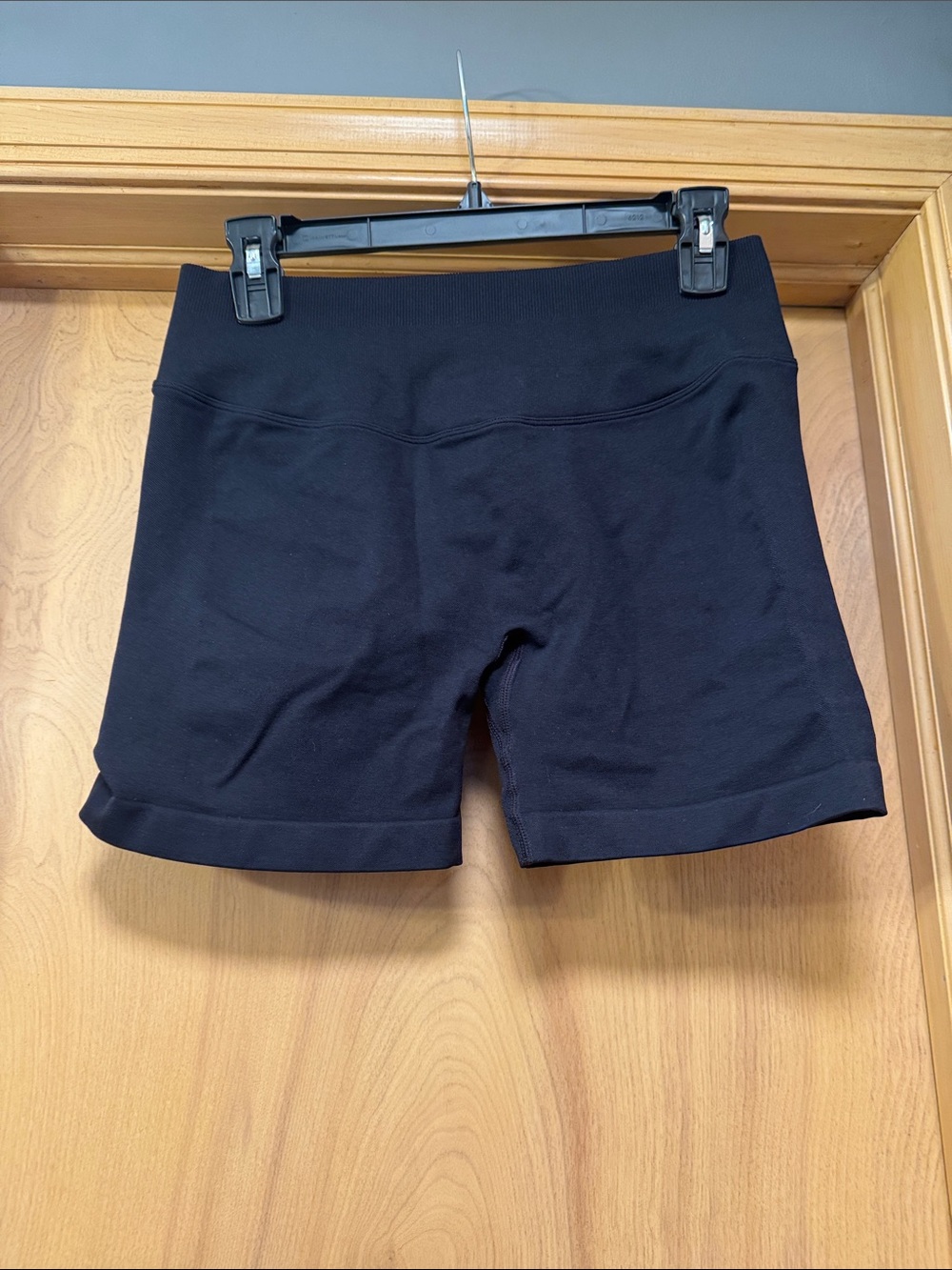 Aurola High-Rise Black Bike Shorts for Women